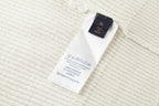 Louis Vuitton Embroidered Logo Knitted Sweatshirt