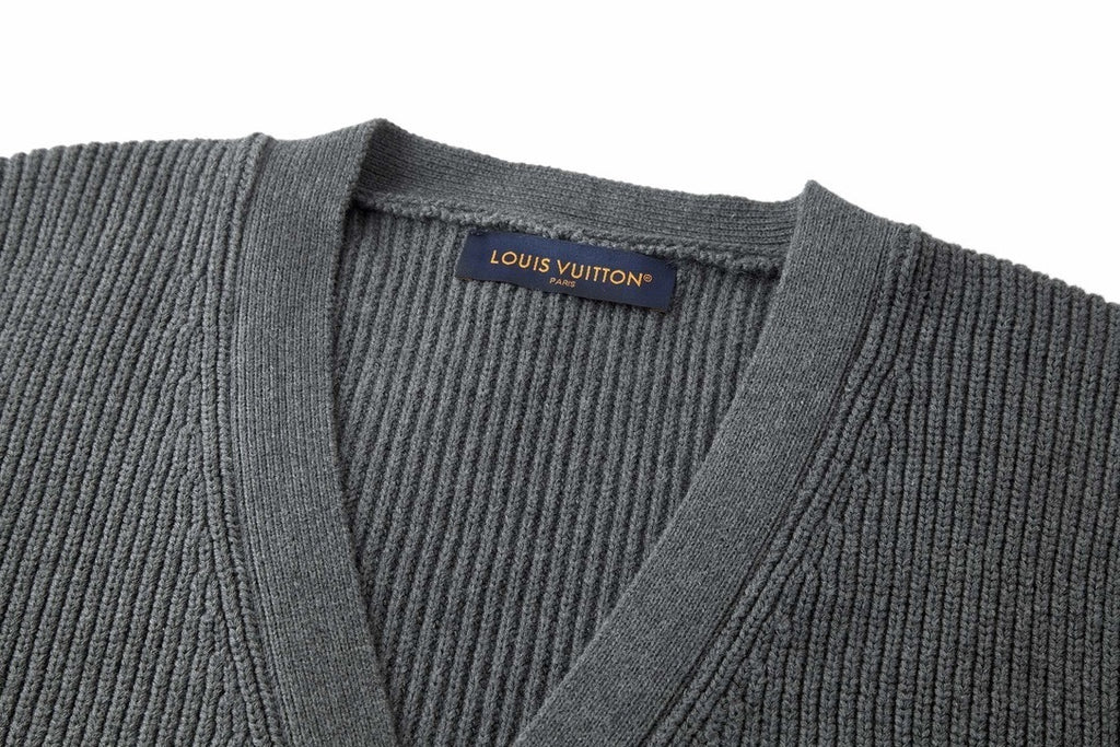Louis Vuitton Embroidered Logo Knitted Sweater