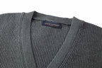 Louis Vuitton Embroidered Logo Knitted Sweater