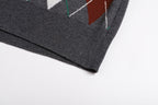 Louis Vuitton Diamond Jacquard Wool Crew Neck Sweater