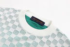 Louis Vuitton Round Neck Gradient Pattern Wool Sweatshirt