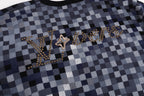Louis Vuitton Crew Neck Ribbed Jacquard Long-sleeved Sweater