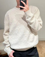 Louis Vuitton Jacquard Crew Neck Sweater