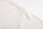 Louis Vuitton Pointelle Stitched Cotton Crew Neck Long Sleeve Sweater