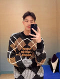 Louis Vuitton Chenille Looped Yarn Sweater