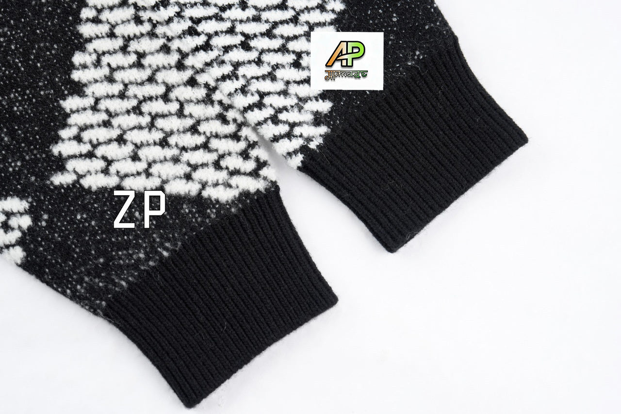 Louis Vuitton Chenille Looped Yarn Sweater