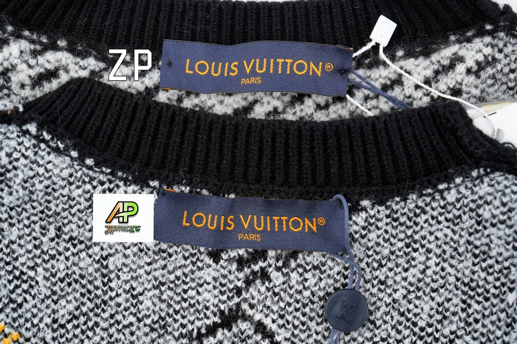 Louis Vuitton Chenille Looped Yarn Sweater