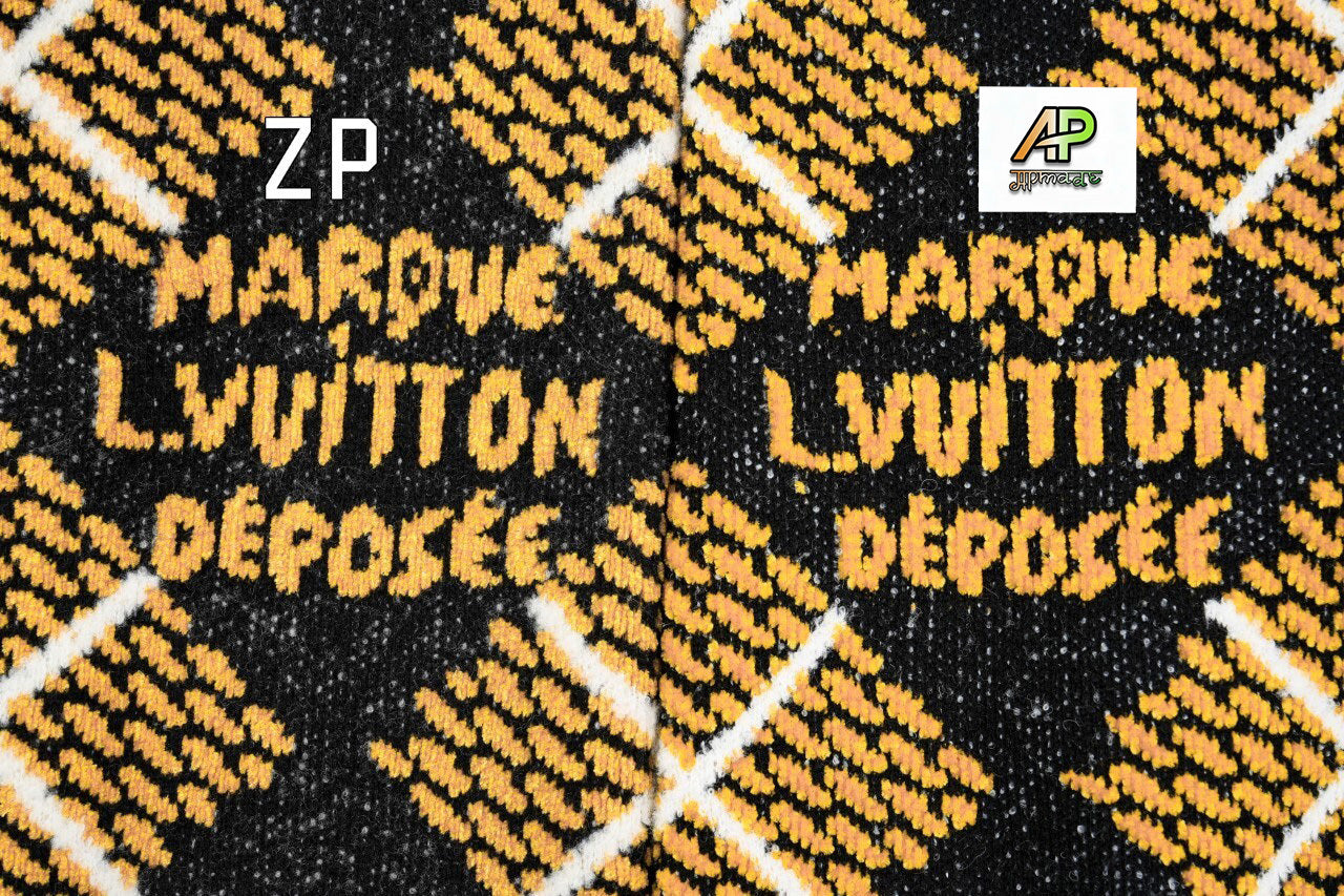 Louis Vuitton Chenille Looped Yarn Sweater