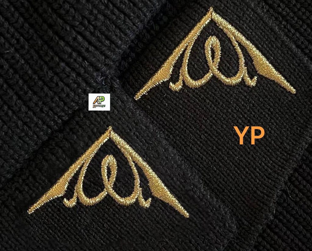 Louis Vuitton Gold Thorn Silk Cardigan