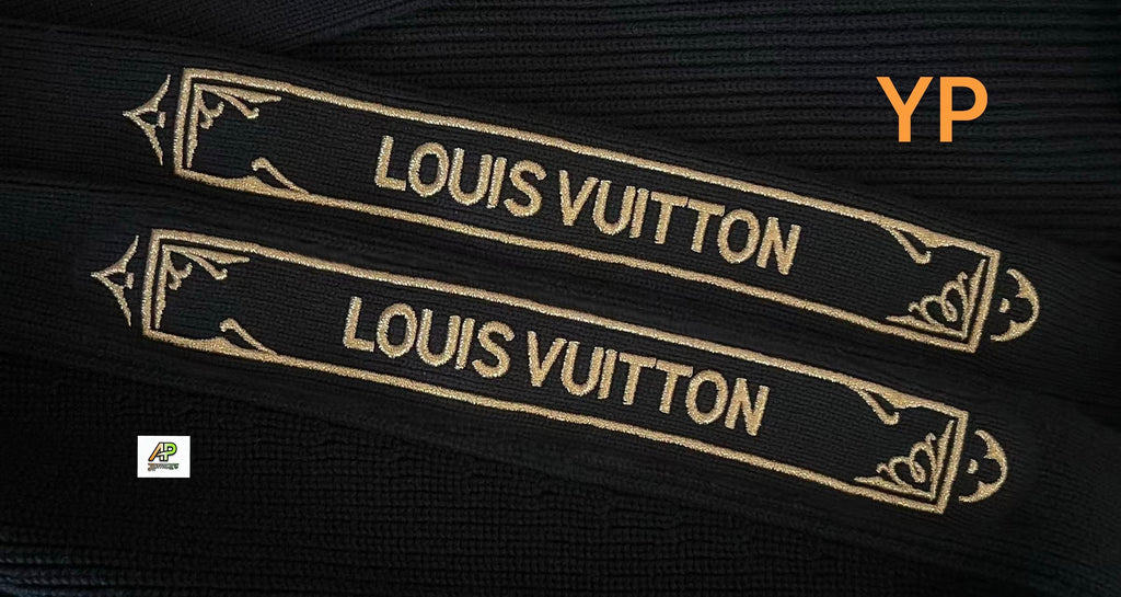 Louis Vuitton Gold Thorn Silk Cardigan
