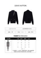 Louis Vuitton Gold Thorn Silk Cardigan