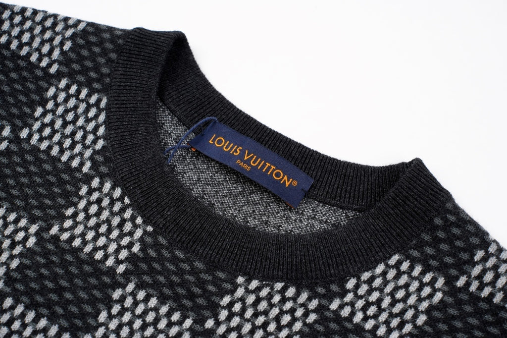 Louis Vuitton Basolan Wool Worsted Yarn Knit