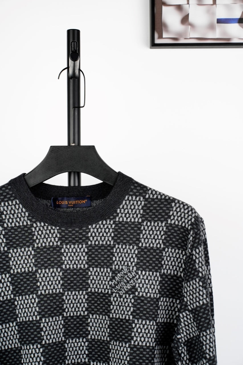 Louis Vuitton Basolan Wool Worsted Yarn Knit
