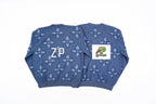 Louis Vuitton Circle Yarn Crochet Jacquard Sweater