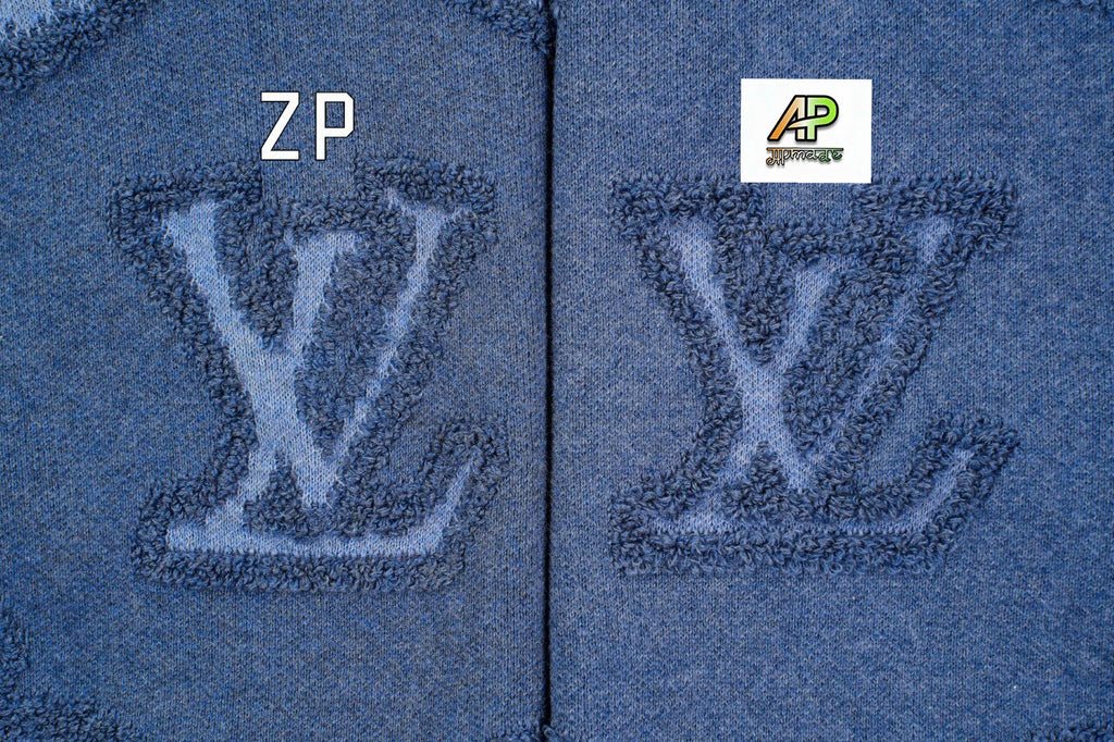 Louis Vuitton Circle Yarn Crochet Jacquard Sweater