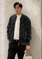 Dior Jacquard Sweater Cardigan