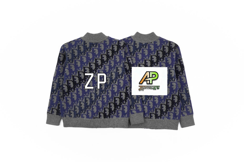 Dior Jacquard Sweater Cardigan