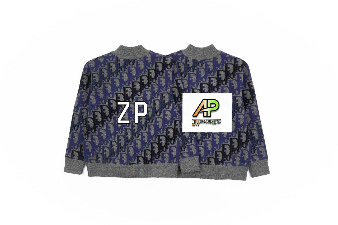 Dior Jacquard Sweater Cardigan