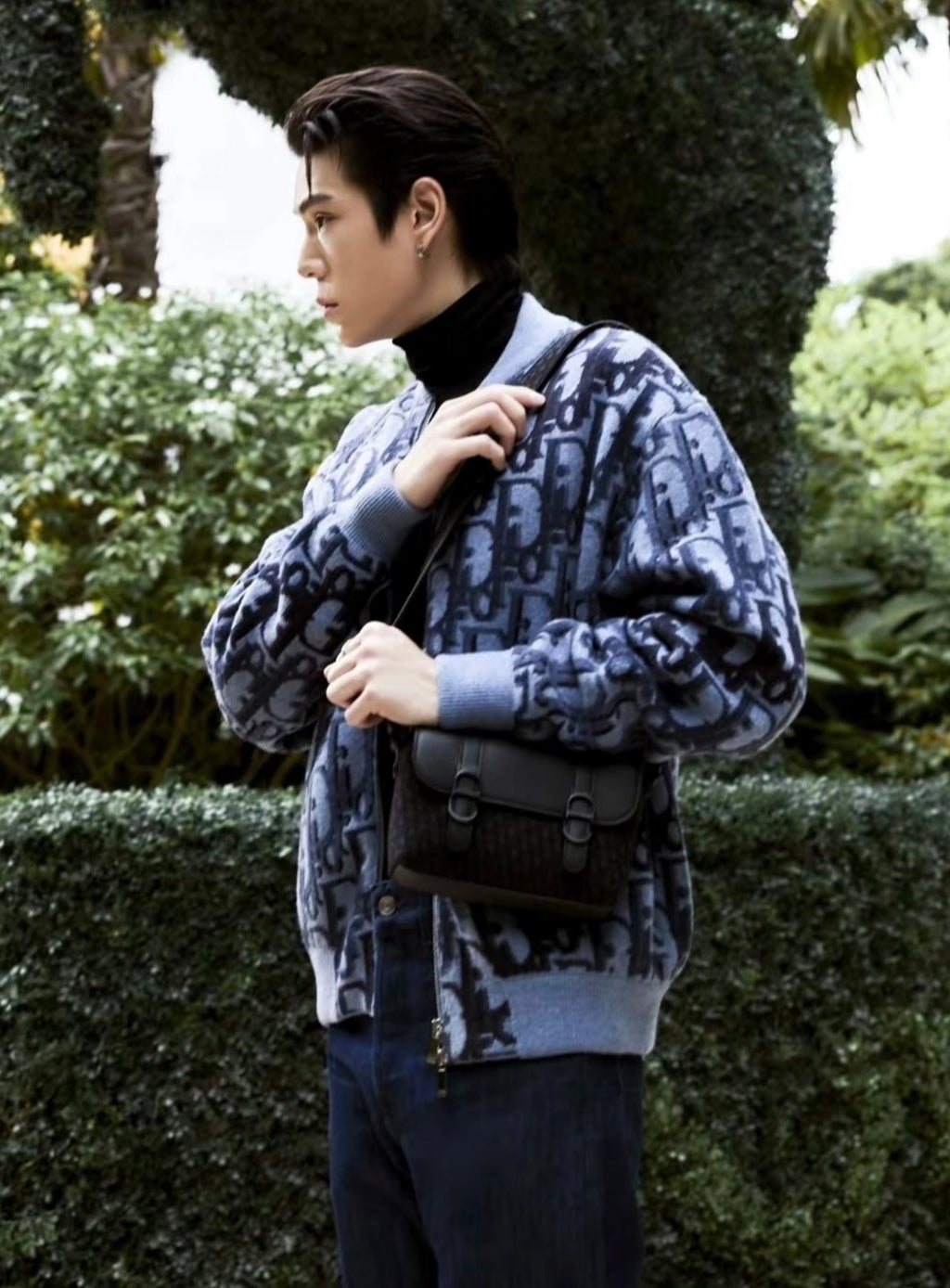 Dior Jacquard Sweater Cardigan