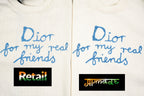 Dior Embroidered Signature Crew Neck Sweater