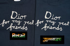 Dior Embroidered Signature Crew Neck Sweater