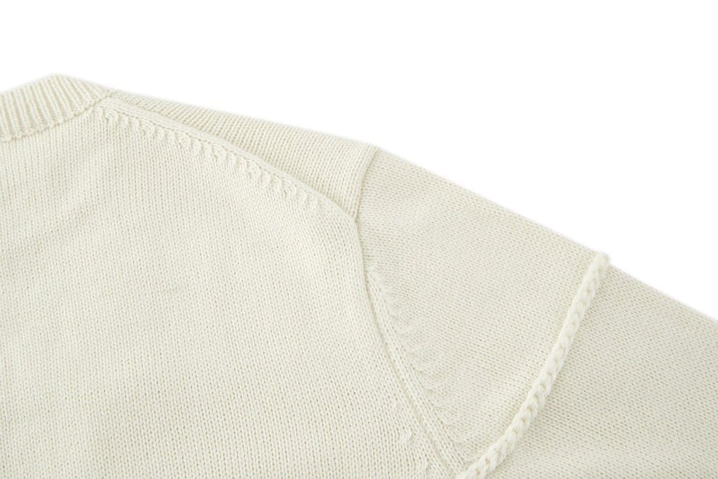 Dior Machine-stitched Embroidered Logo Knitwear