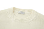 Dior Machine-stitched Embroidered Logo Knitwear