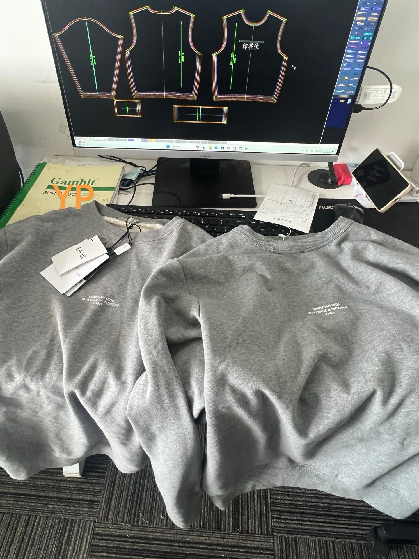 Dior 25SS Montaigne Sweatshirt