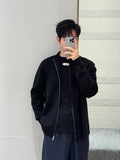 Dior CD Logo Knitted Zip-up Cardigan