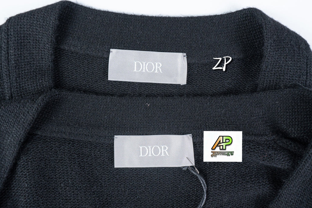Dior Logo Cashmere Cardigan
