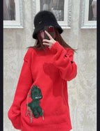Dior Dinosaur Embroidered Sweater