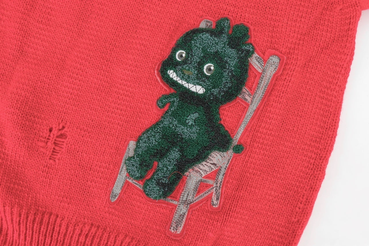 Dior Dinosaur Embroidered Sweater