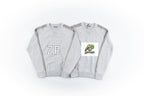 Dior Sleeve Woven Grey Sweater