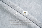 Dior Sleeve Woven Grey Sweater
