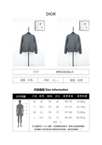Dior Gray Cotton Blend Jacquard Oblique Print Sweater