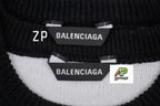 Balenciaga 3B Letter Crew Neck Sweater