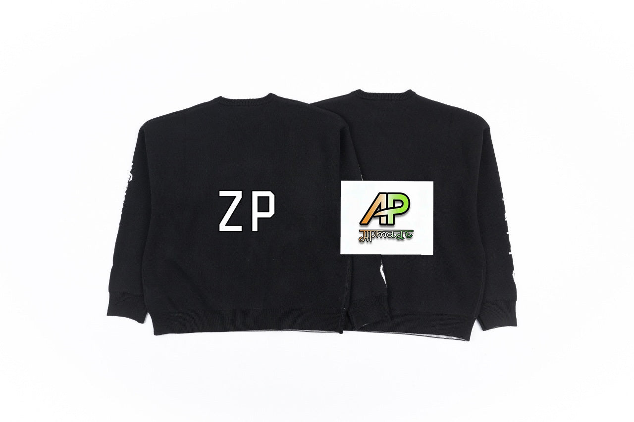 Balenciaga 3B Letter Crew Neck Sweater
