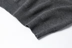 Balenciaga 25SS Stand Collar Half Zip Cotton Sweater