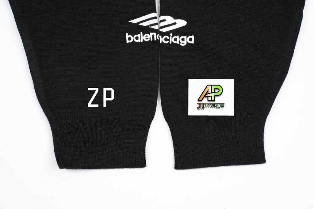 Balenciaga 3B Embroidered Ski Crewneck Sweater