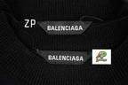 Balenciaga 3B Embroidered Ski Crewneck Sweater