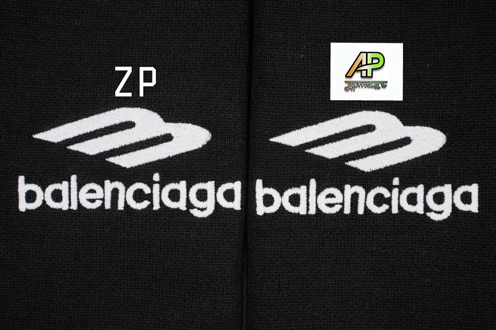 Balenciaga 3B Embroidered Ski Crewneck Sweater