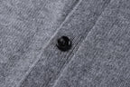 Burberry 25SS Collared Cashmere Cardigan with Elbow Patches