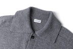 Burberry 25SS Collared Cashmere Cardigan with Elbow Patches