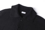 Burberry Lapel and Elbow Patch Cashmere Cardigan