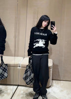 Burberry Warhorse Jacquard Crew Neck Sweater