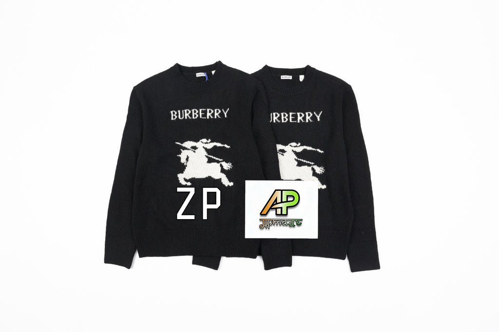 Burberry Warhorse Jacquard Crew Neck Sweater