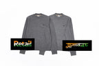Burberry BBR Checkered Horsehair Crew Neck Sweater