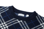 Burberry Check Jacquard Sweater