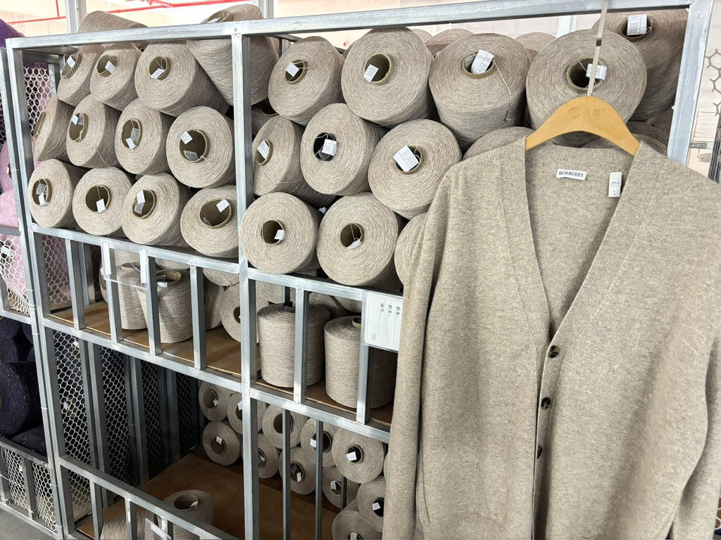 Burberry Signature Cardigan Sweater