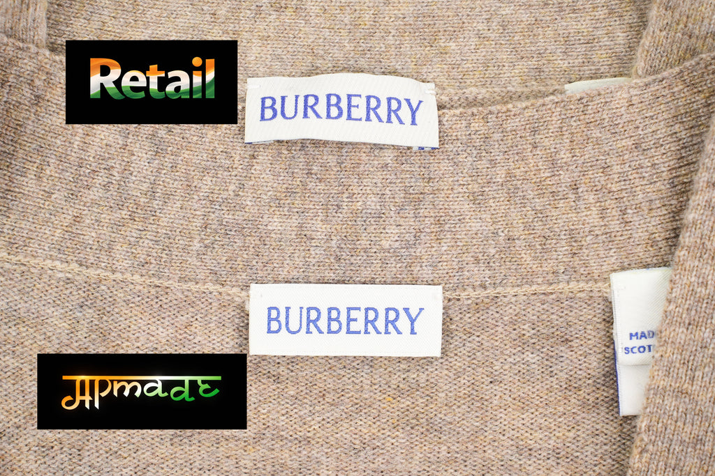 Burberry Signature Cardigan Sweater